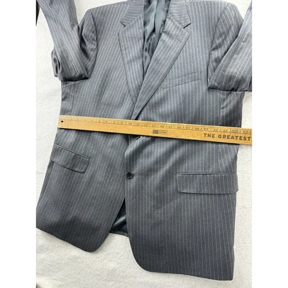 Daniel‎ Cremieux Collection Loro Piana 100% Wool Gray Blazer Sport Jkt. Mens 46R
